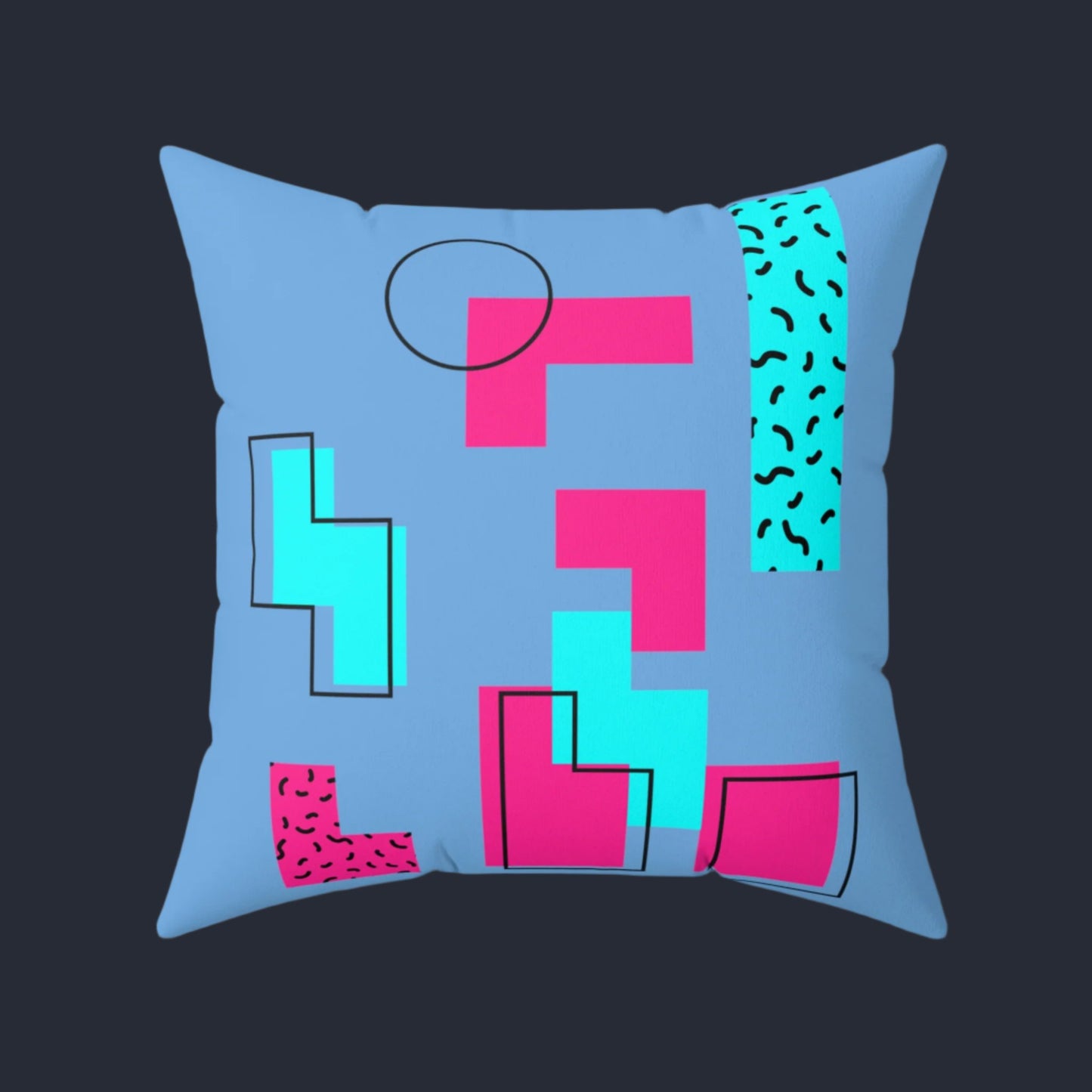 80s Game Pillow