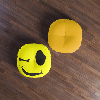 80s Mr. Too Happy Tufted Floor Pillow