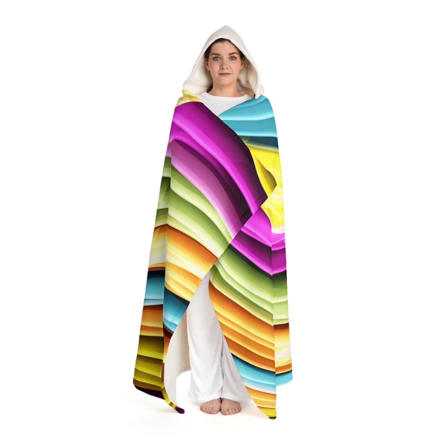 Time Warp Sherpa Blanket with Hood