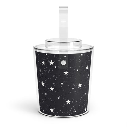 Starlight Ice Bucket with Tongs