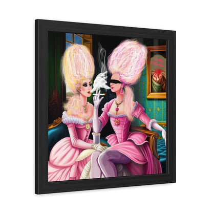 Marie Antoinette and Princess de Lamballe Share A Smoke