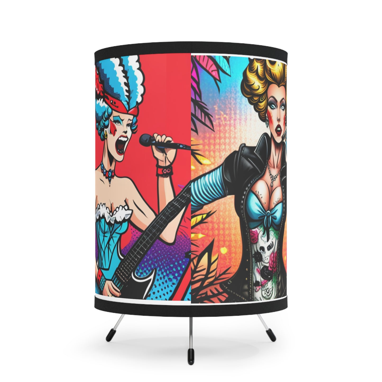 Punk Rock Marie Antoinettes Lamp