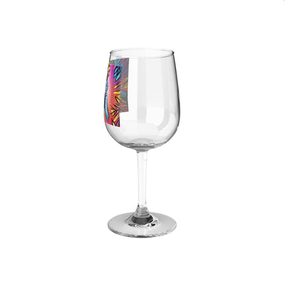 Punk Rock Marie Antoinette Wine Glass