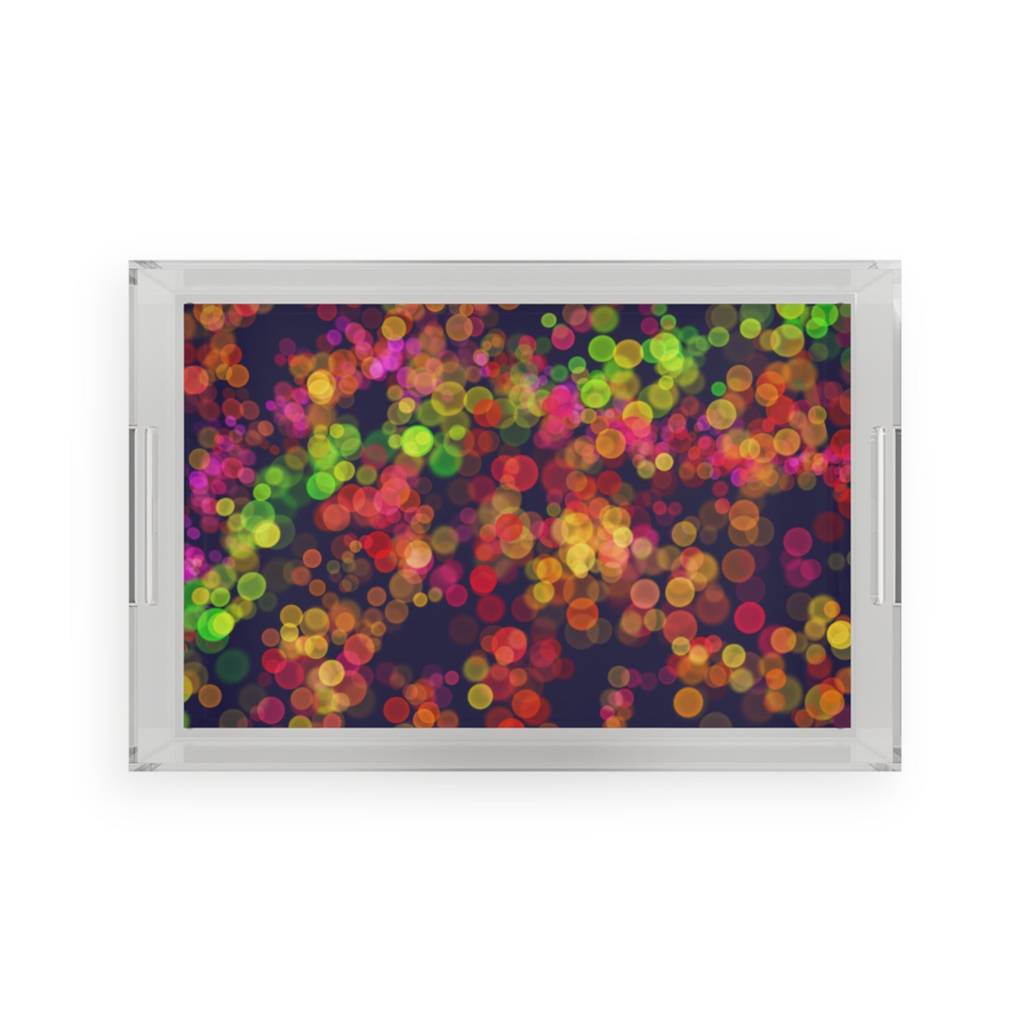 Bokah Lights Serving Tray