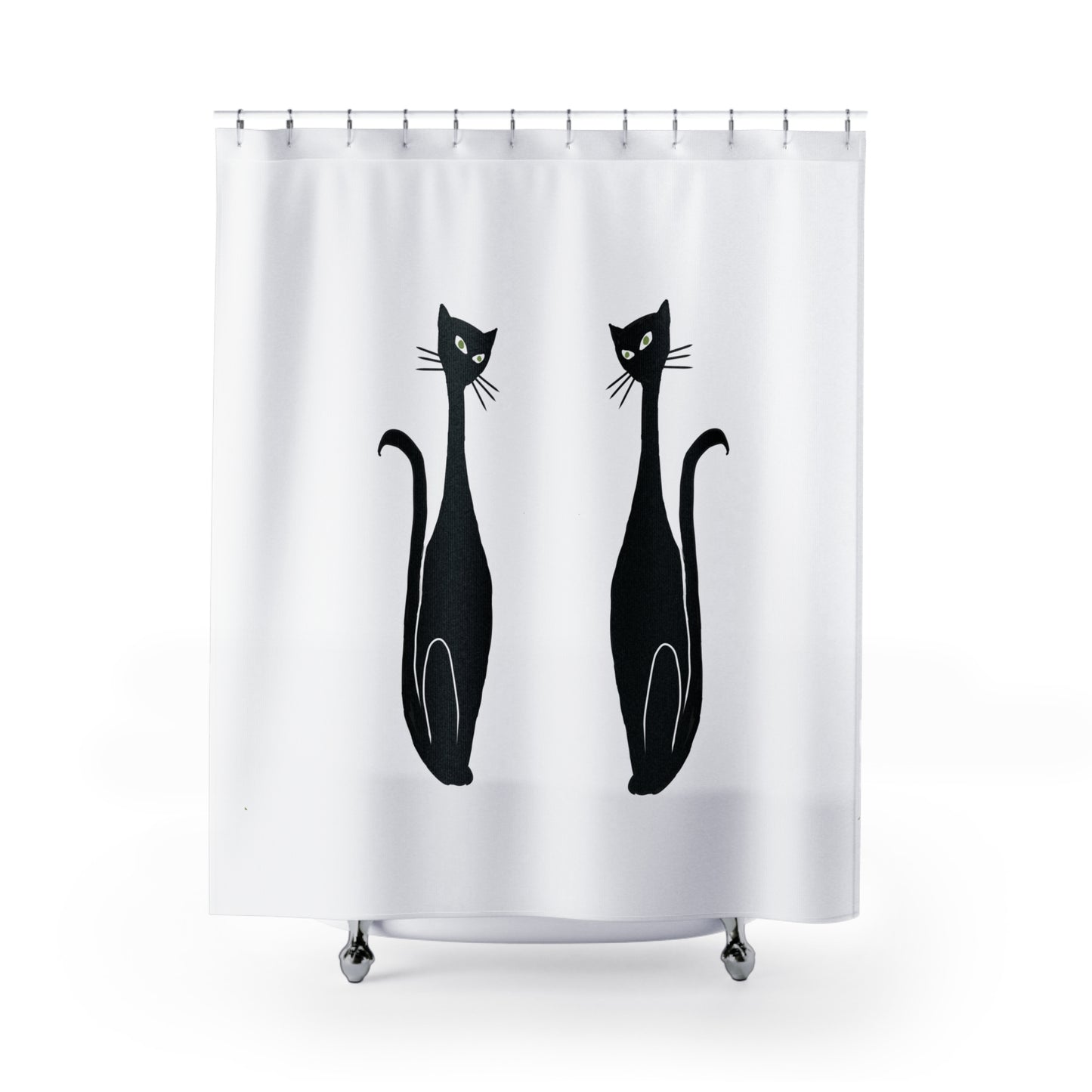 Two Cool Cats Shower Curtain