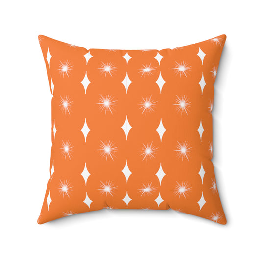 Starburst Pillow in Soft Faux Suede