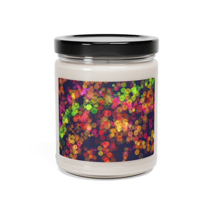 Bokeh Lights Candle