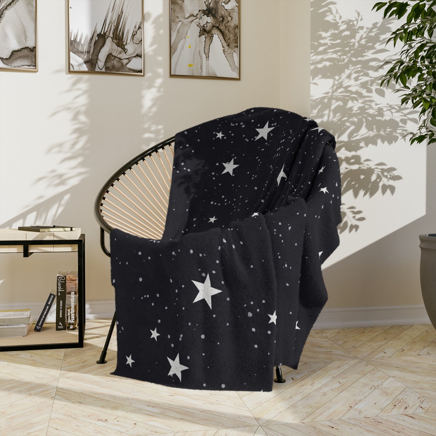 Under the Stars Velveteen  Blanket