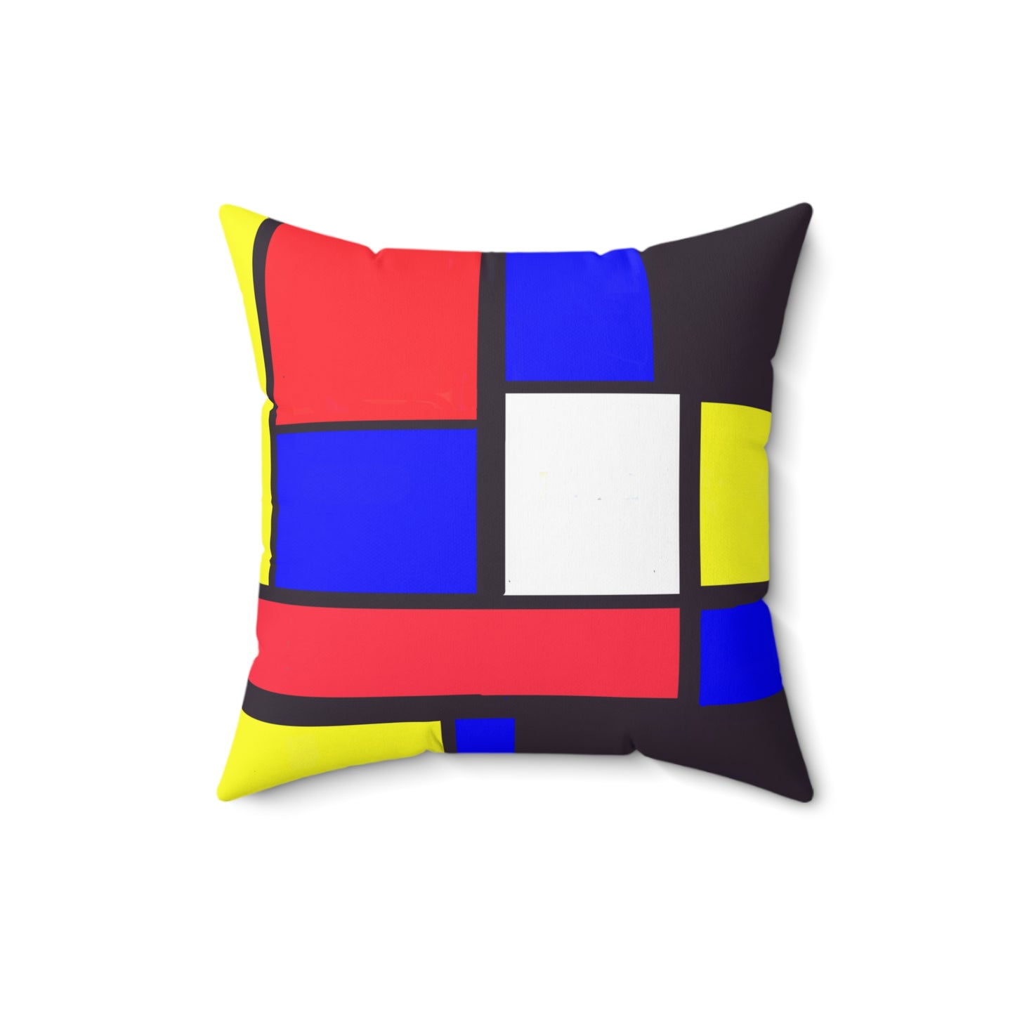 Color Block 60s Style Pillow