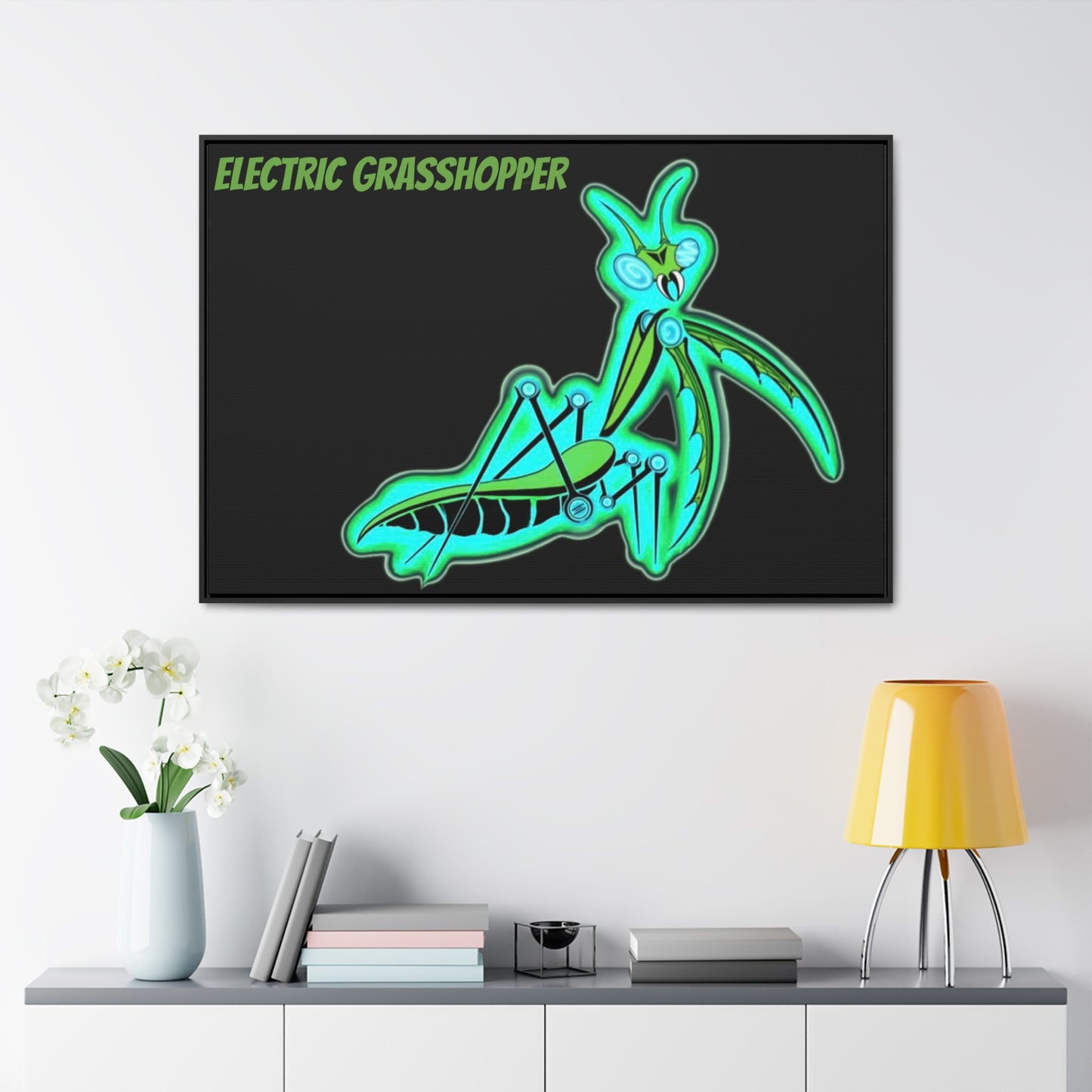 Electric Grasshopper Looking at You