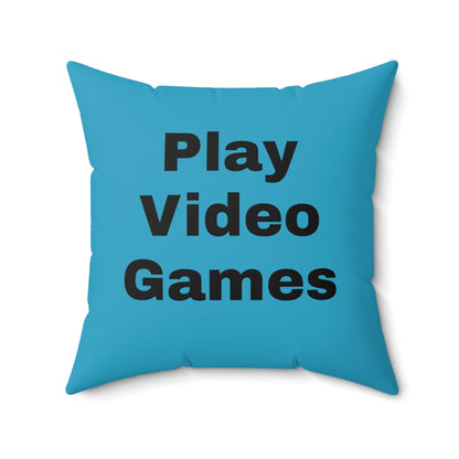 80s Play Video Games Pillow