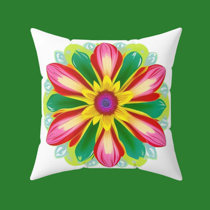 Big Flower Power Pillow