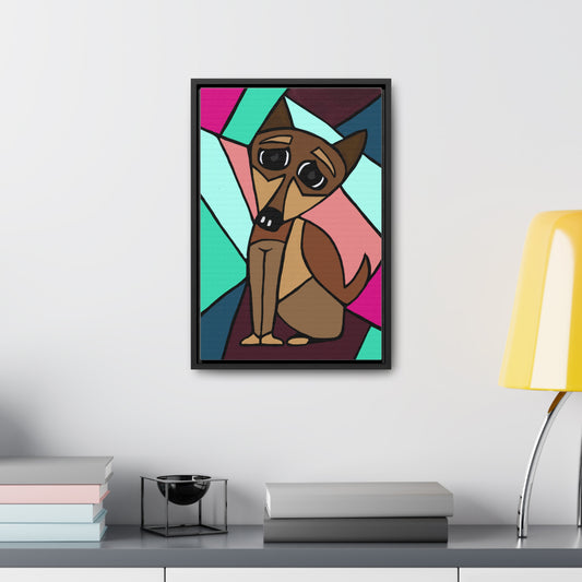 Original Artwork Custom Made Stylized Pet Portrait