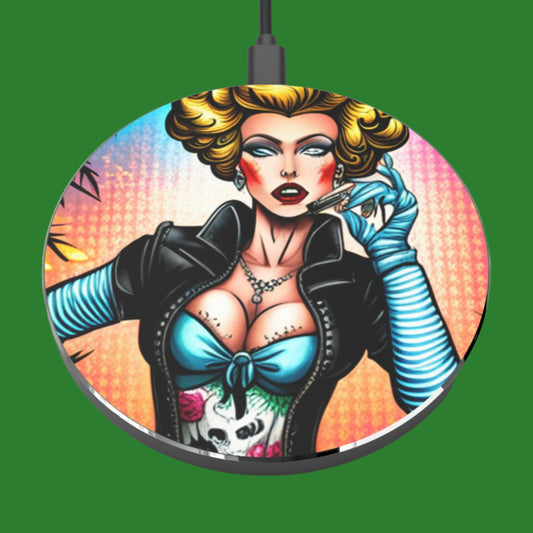 Punk Rock Marie Antoinette Wireless Charger