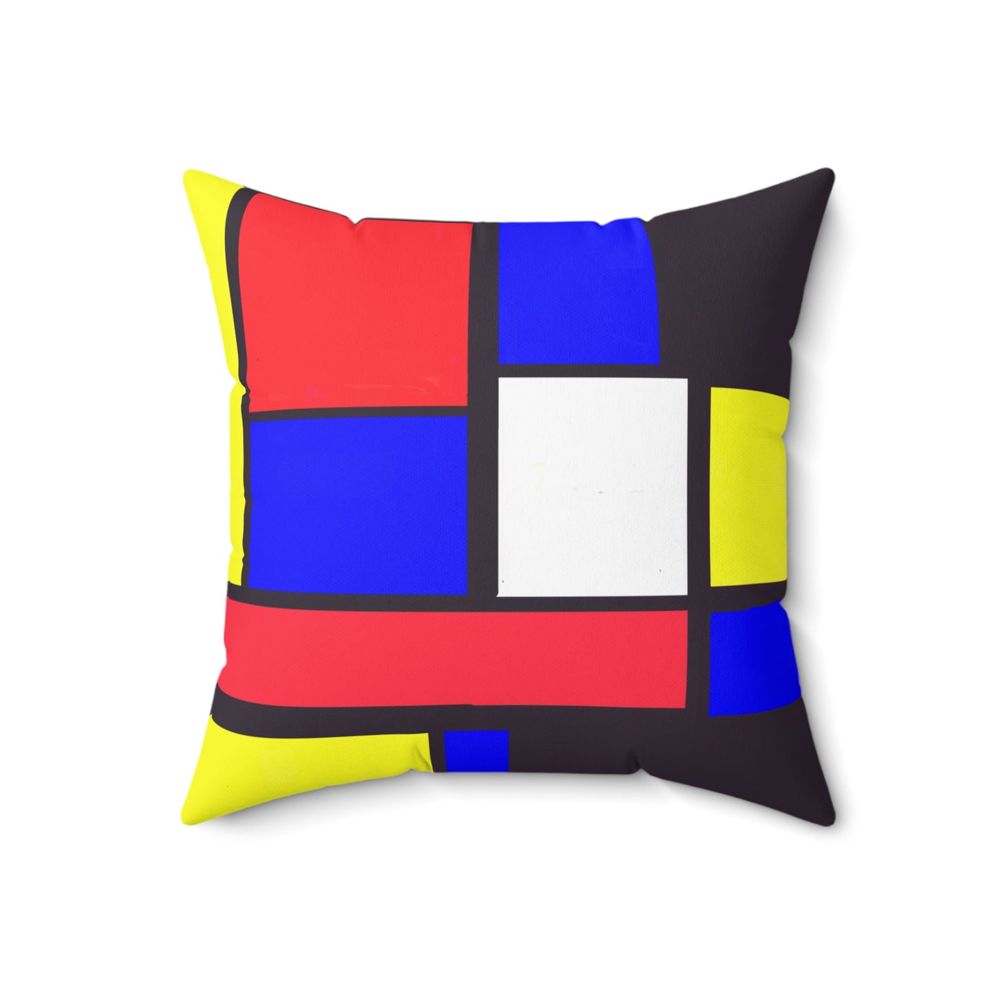 Color Block 60s Style Pillow