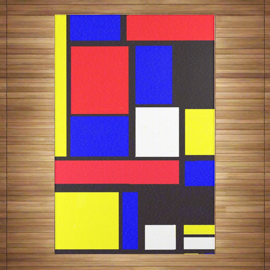 Groovy Blocks Area Rug