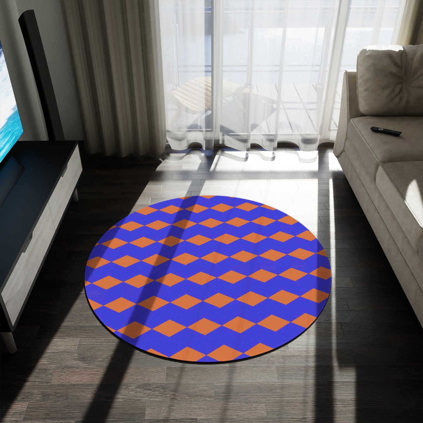 Groovy Round Rug