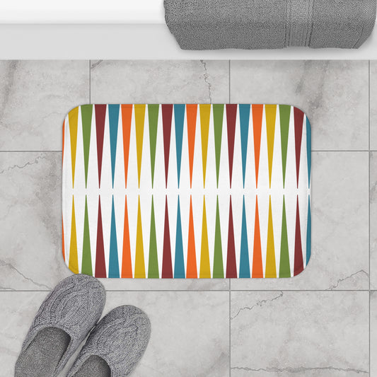 Bold Retro Bath Mat