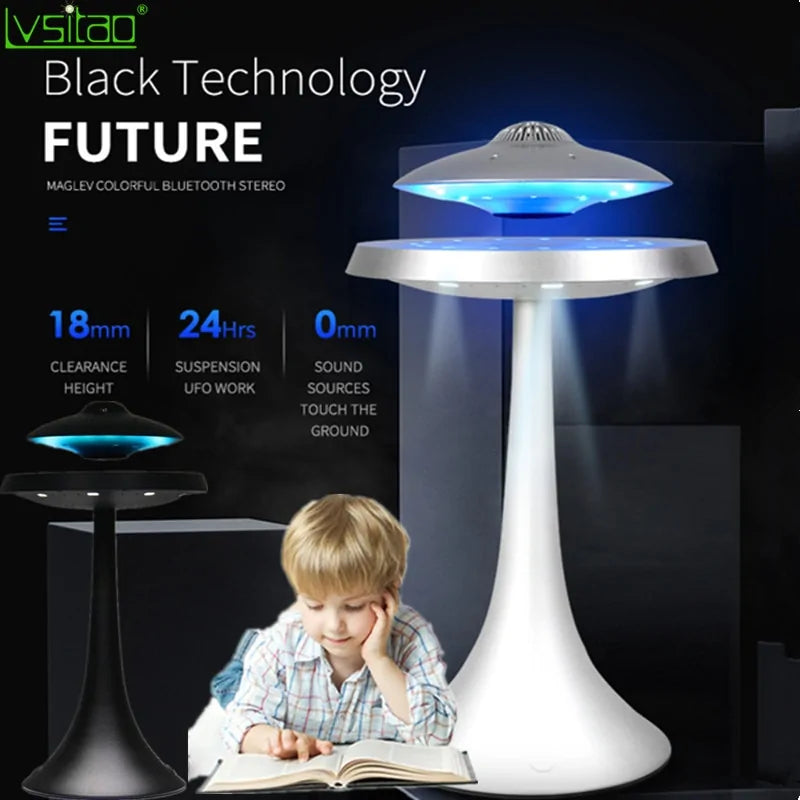 Levitating UFO Lamp and Speaker