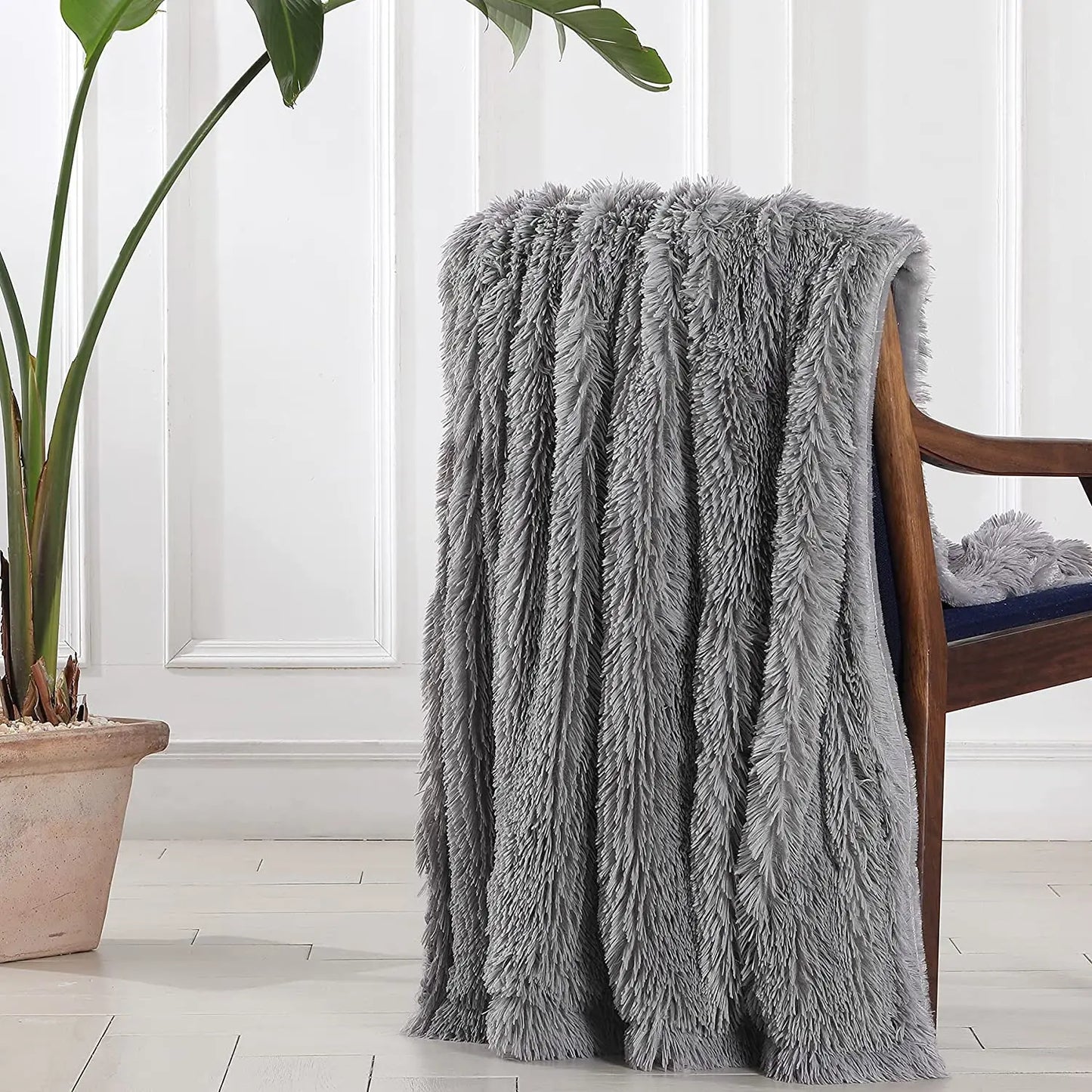 Furry Throw Blanket