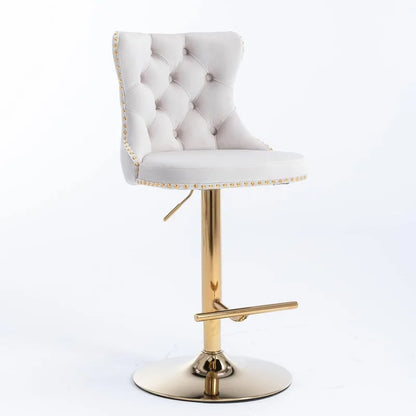 Barstools with Gold Legs Set of 2