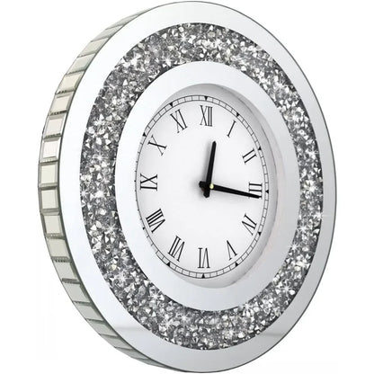 Diamond Mirror Clock