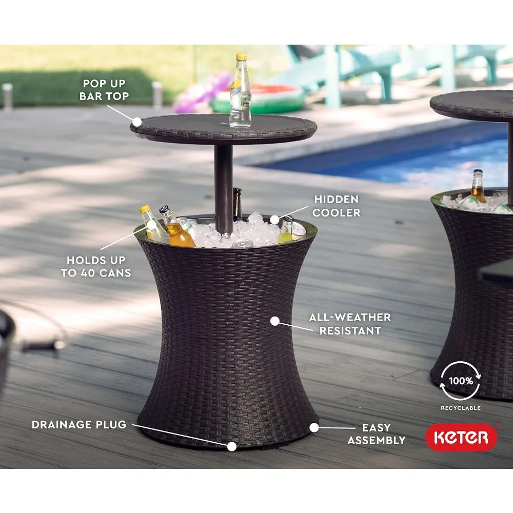 Patio "Cheers" Table