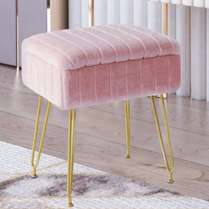 Vanity Stool with Storage