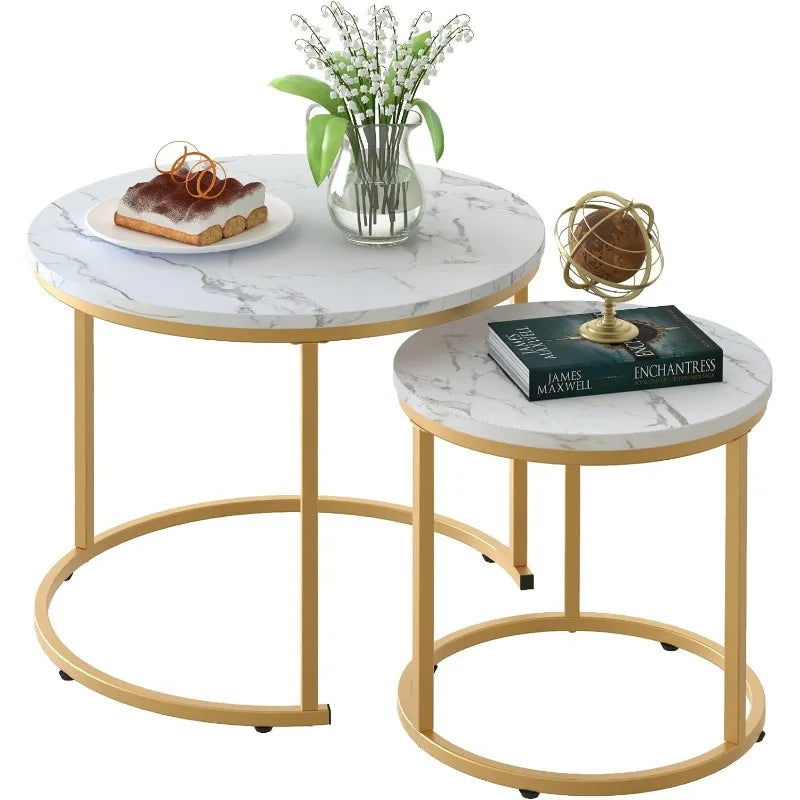 Coffee Table Set of 2 Nesting tables