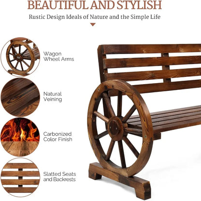 Rustic outdoor Bench