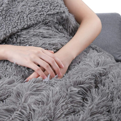 Furry Throw Blanket