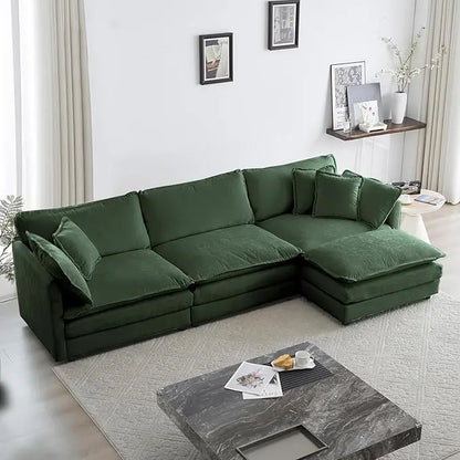 Deep Seat Sectional Sofa