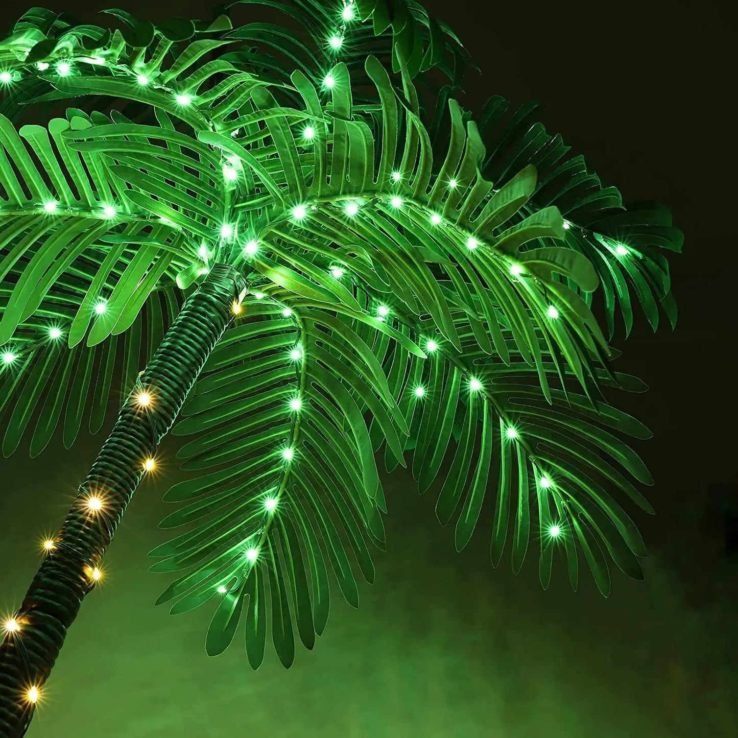 Lighted Palm Tree