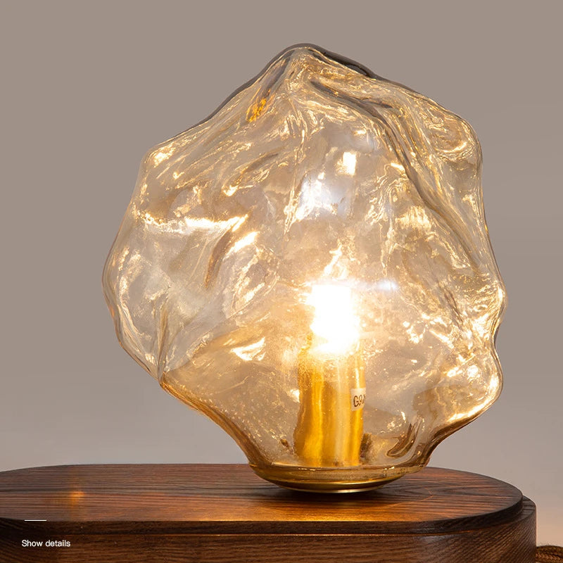 Designer Glass Table Lamp