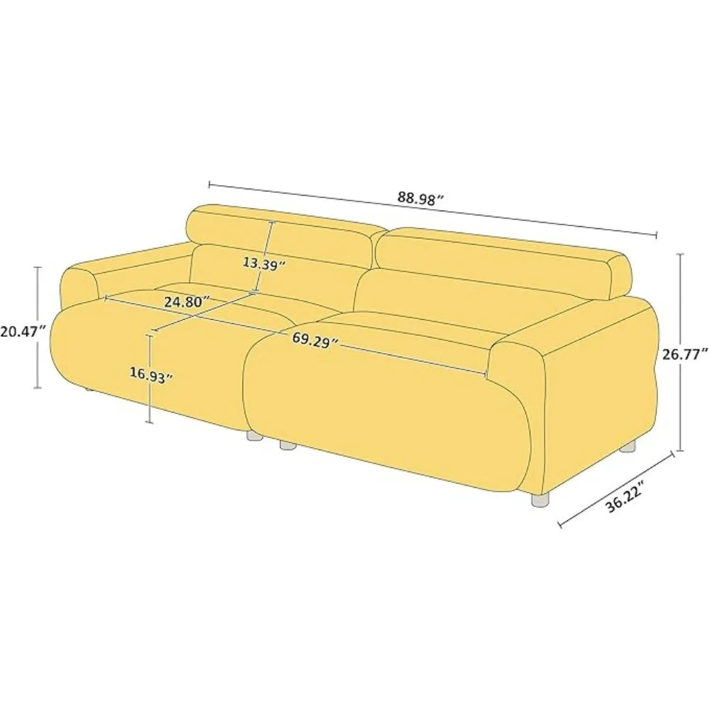 Boucle Cloud Sofa