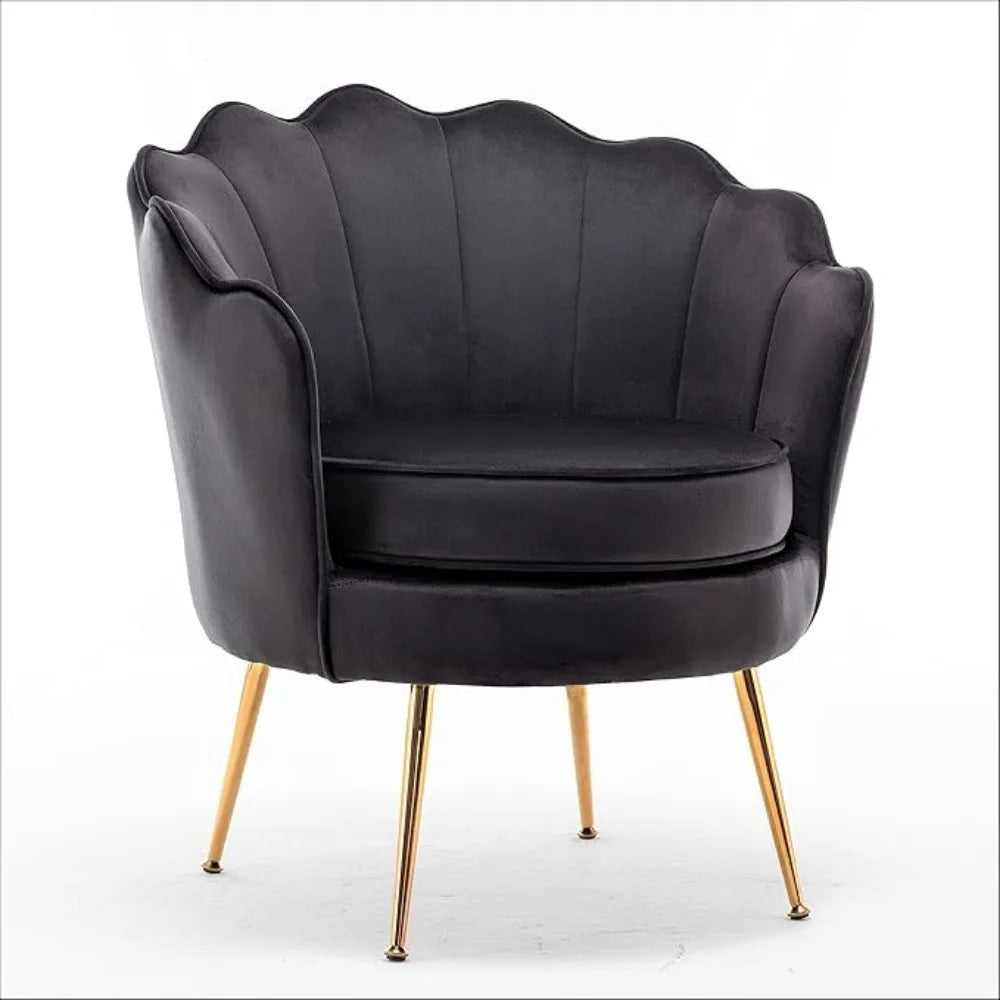 Velvet Barrel Chair