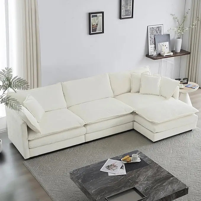 Deep Seat Sectional Sofa