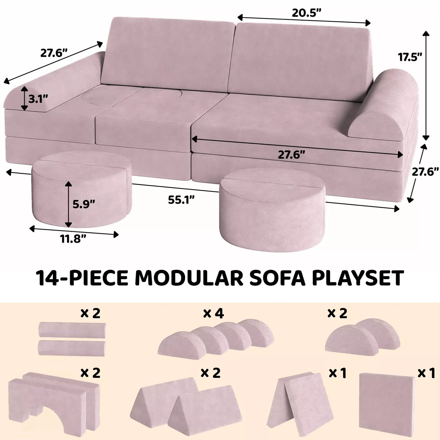 Modular Kids Couch