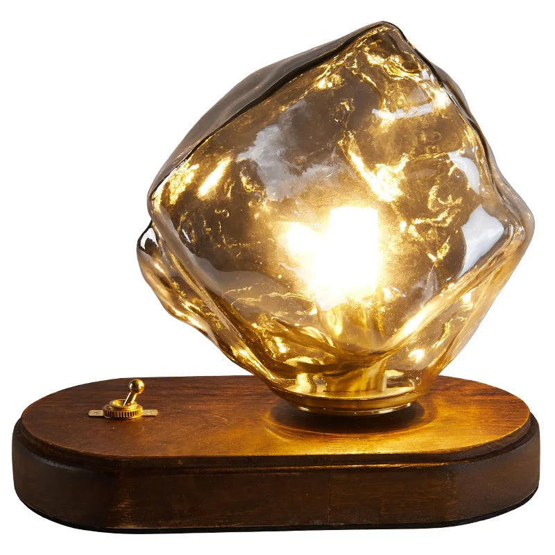 Designer Glass Table Lamp