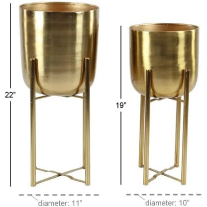 Glam Plant Pot Set of two