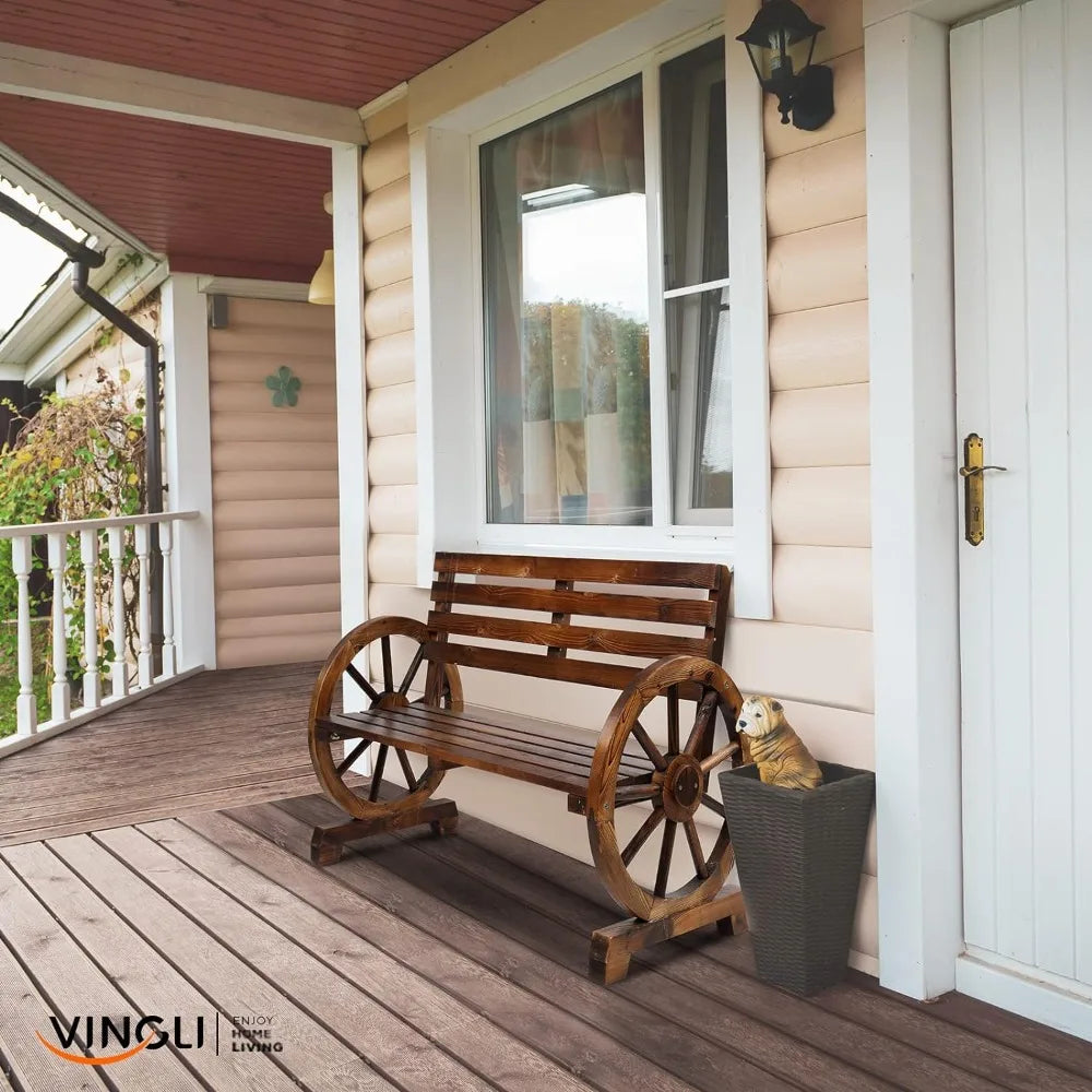 Rustic outdoor Bench