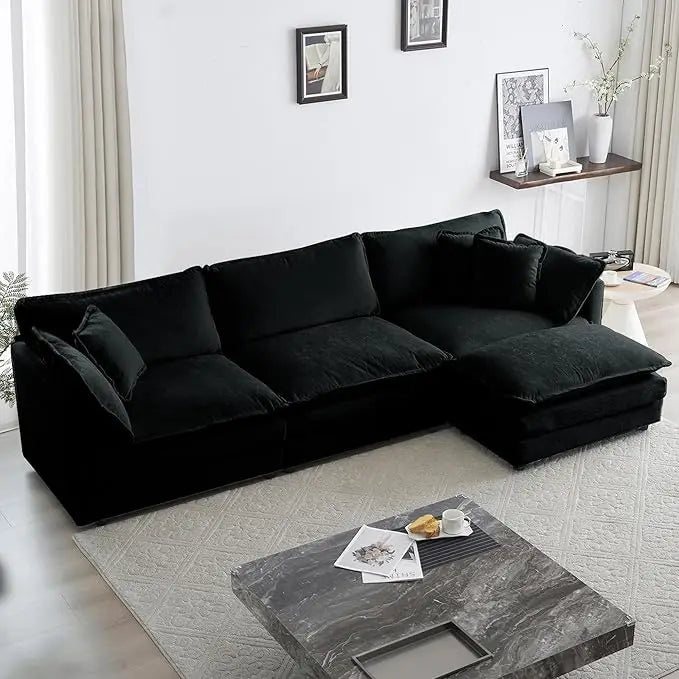 Deep Seat Sectional Sofa