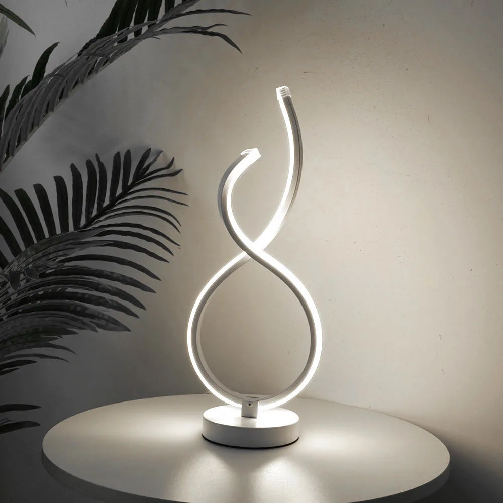 Spiral Twist Lamp