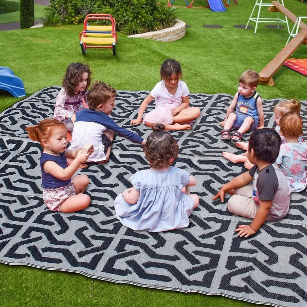 Eco-Chic Outdoor Rug