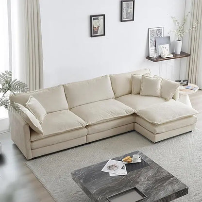 Deep Seat Sectional Sofa