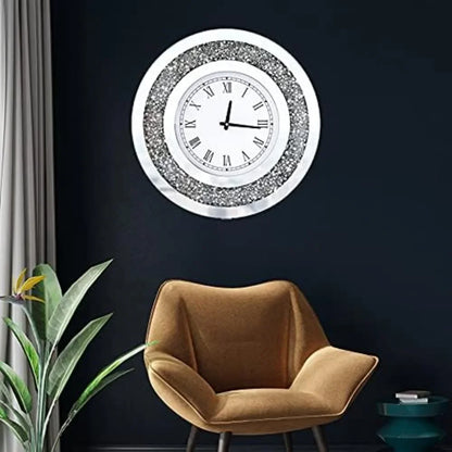 Diamond Mirror Clock