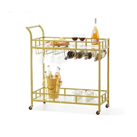 Gilded Bar Cart