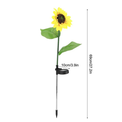 Illuminating Solar Sunflowers 6-PACK